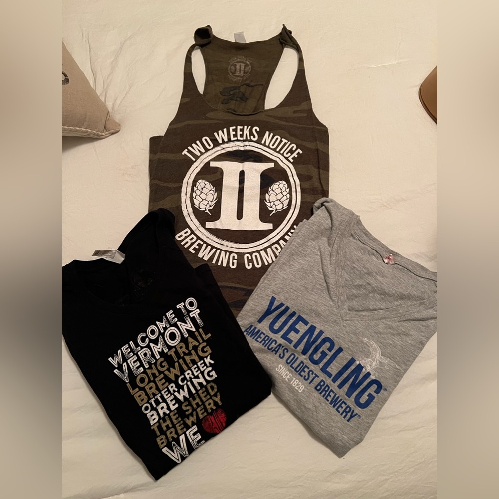 Women's V-Neck Brewery T-Shirts